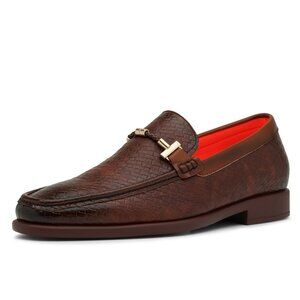 The Complex L TAYNO Leather Loafer Coffee